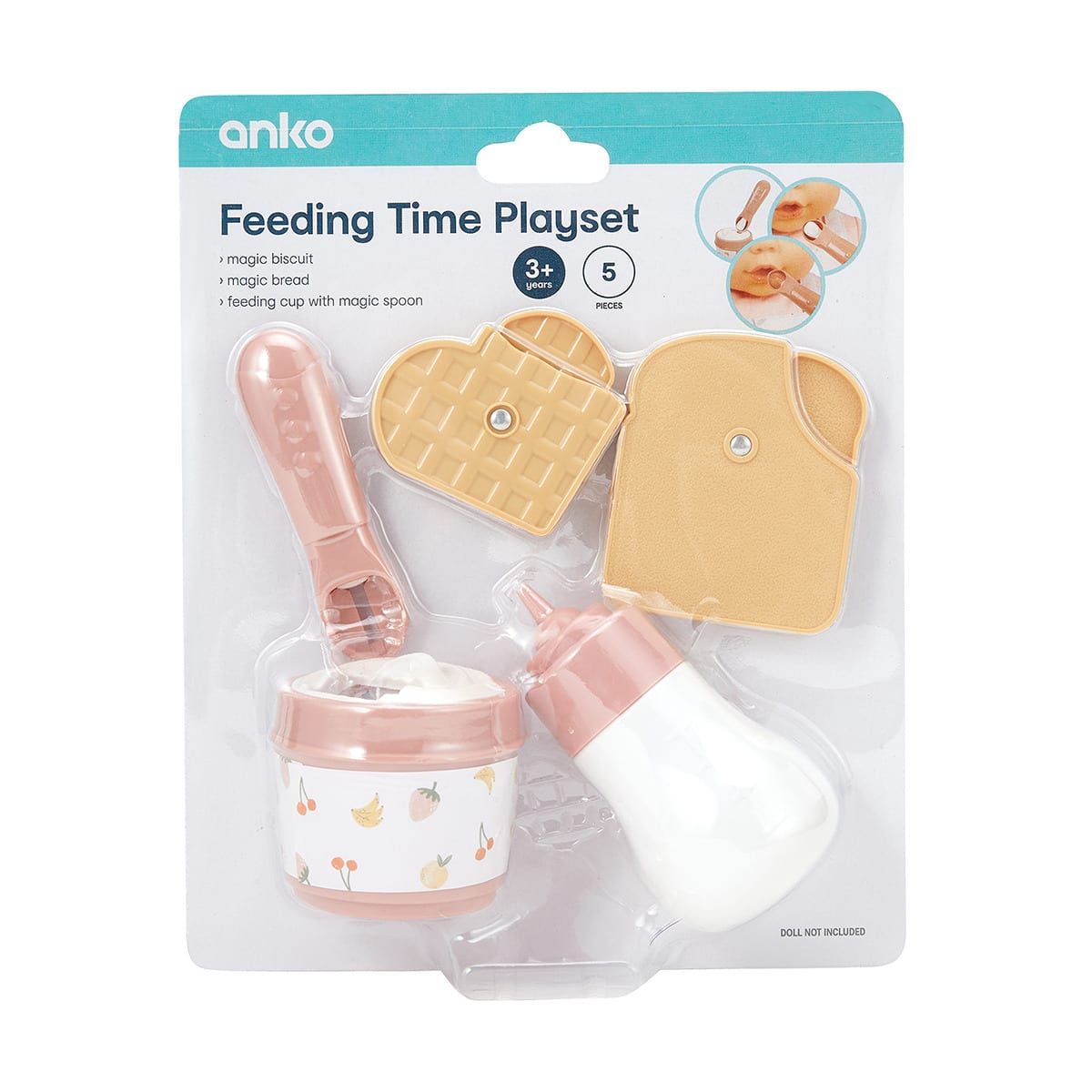 5 Piece Feeding Time Playset