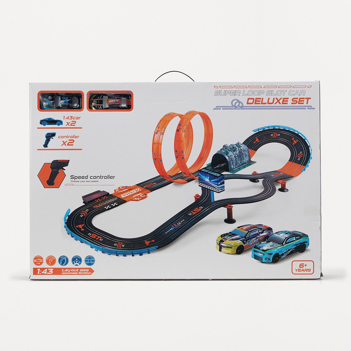 Super Loop Slot Car Deluxe Set