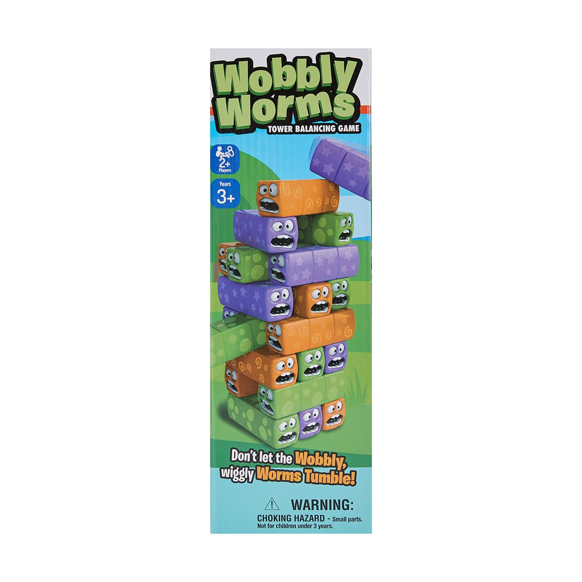 Wobbly Worms Tower Balancing Game
