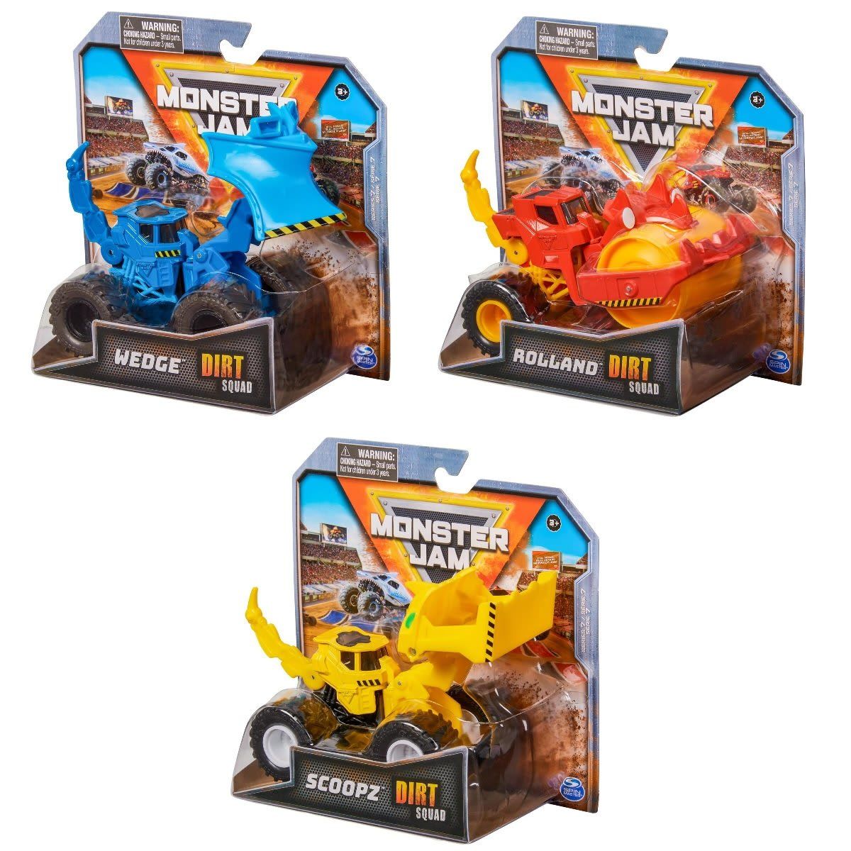 Monster Jam Dirt Squad 1:64 Scale Vehicle - Assorted