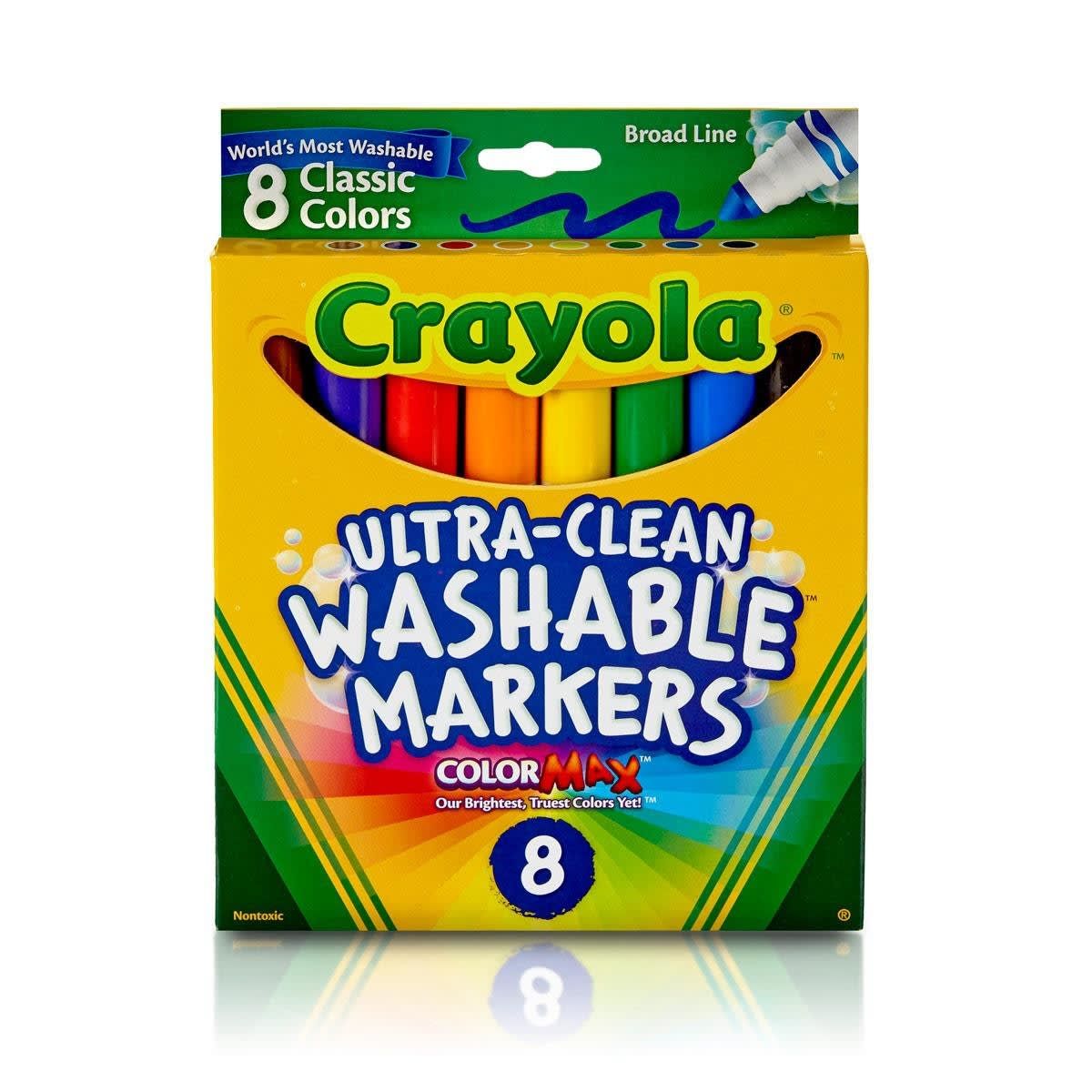 Crayola 8 Pack Washable Markers
