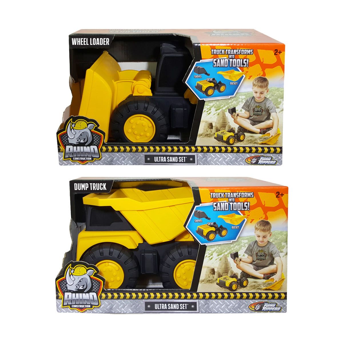 Nikko Rhino Construction Ultra Sand Set - Assorted