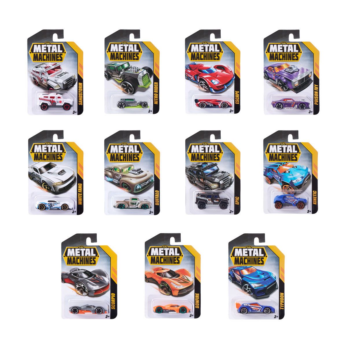 Metal Machines Vehicle - Assorted