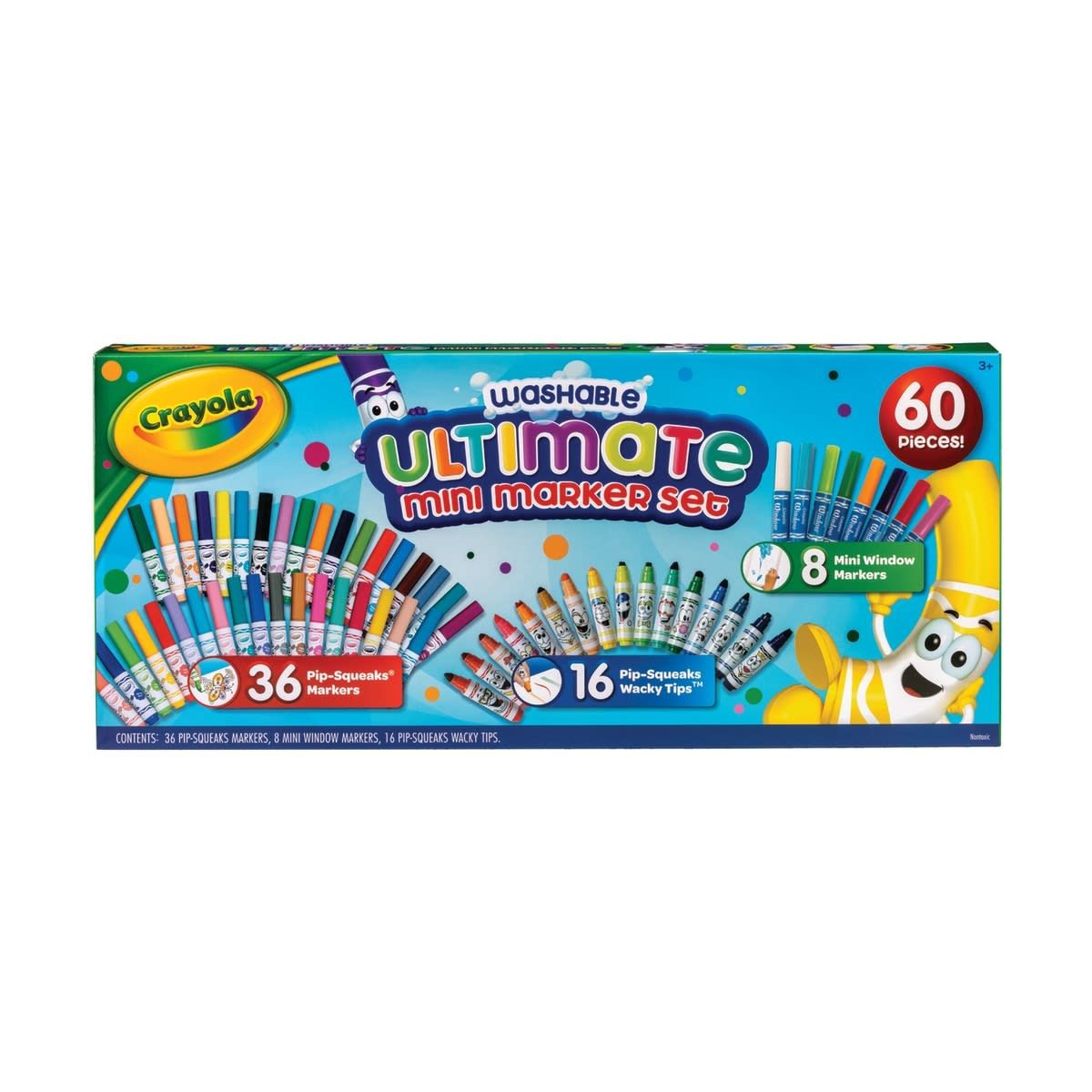 Crayola Washable Ultimate Mini Marker Set