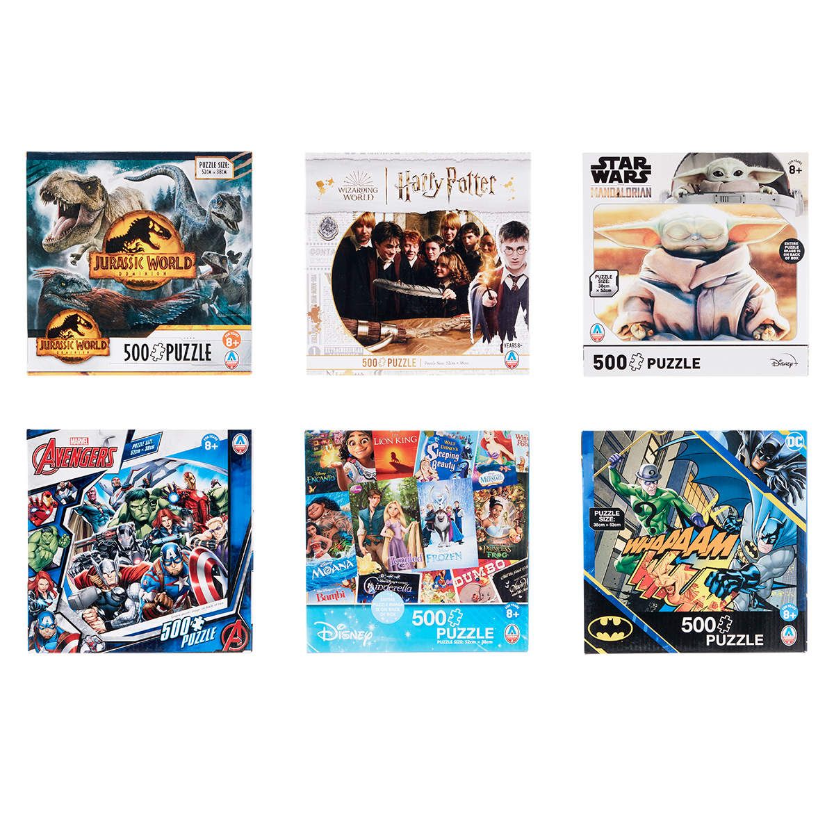 500 Piece Puzzle Set - Assorted