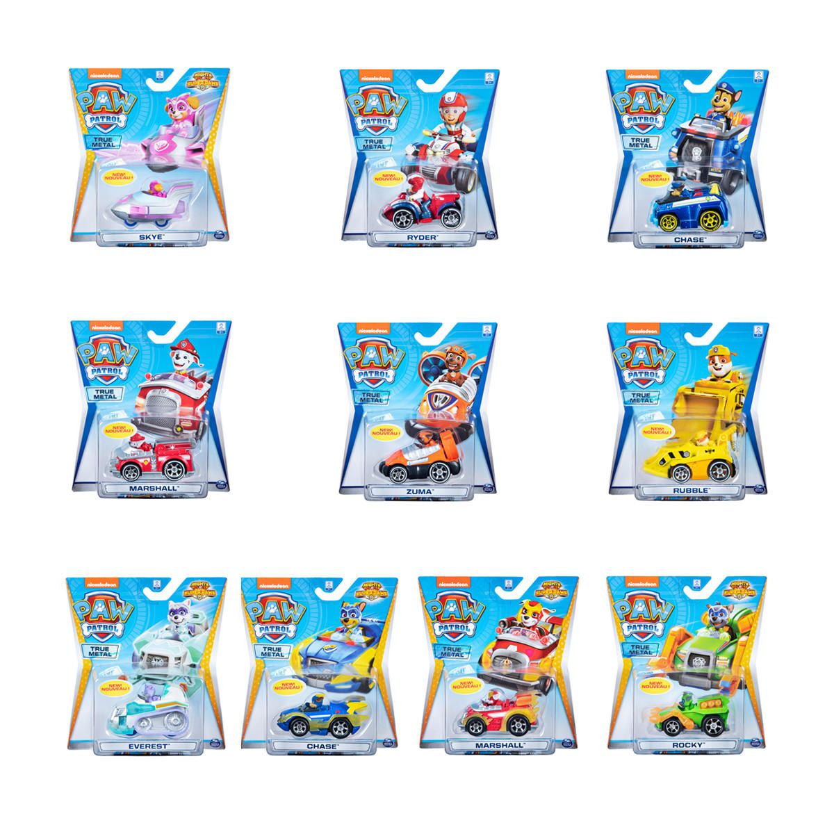 PAW Patrol Die Cast Vehicles - Assorted