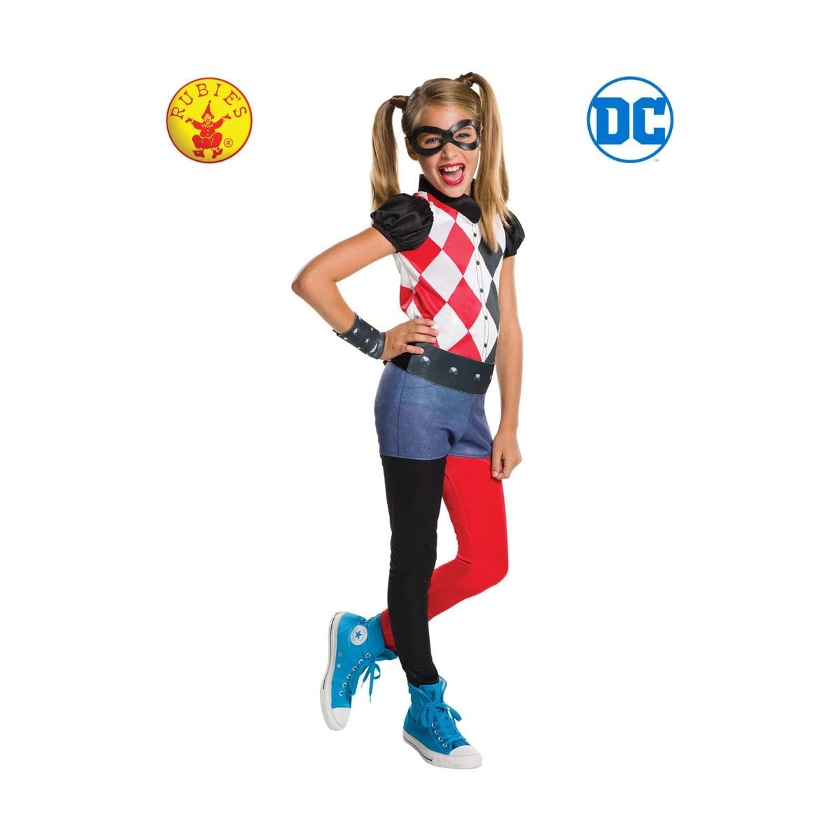 DC Comics Harley Quinn Costume - Ages 9-10