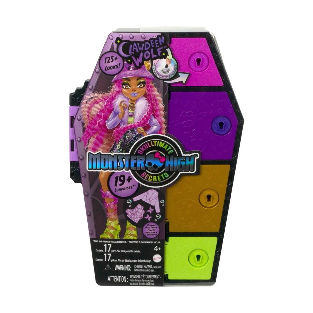 Monster High Skulltimate Secrets Clawdeen Wolf Doll