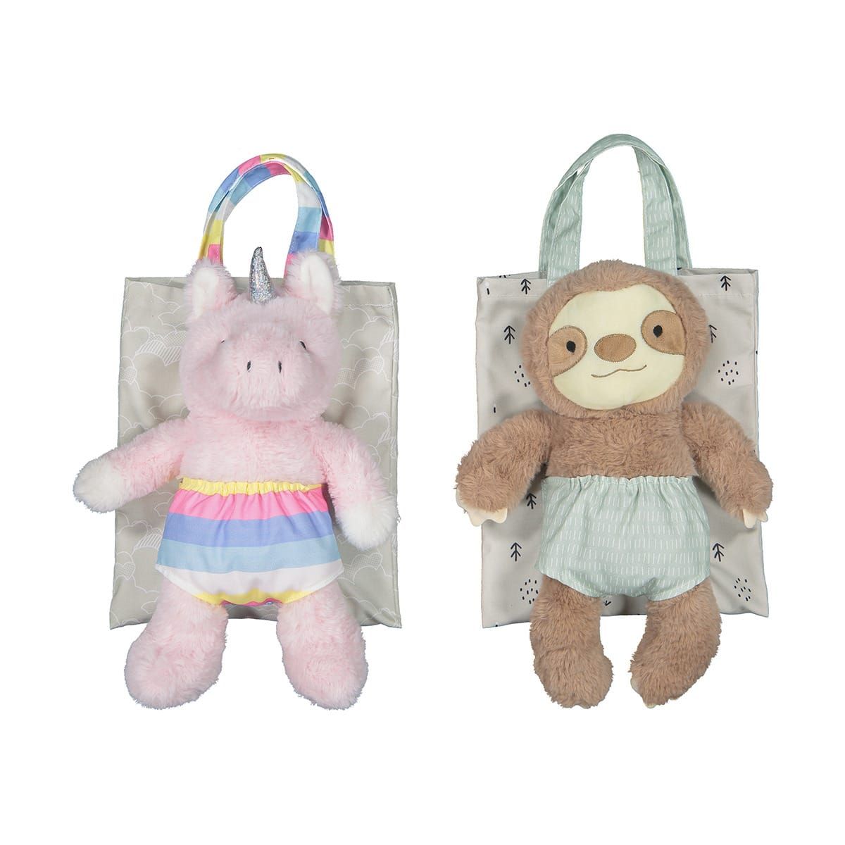 Plush Tote Bag - Assorted