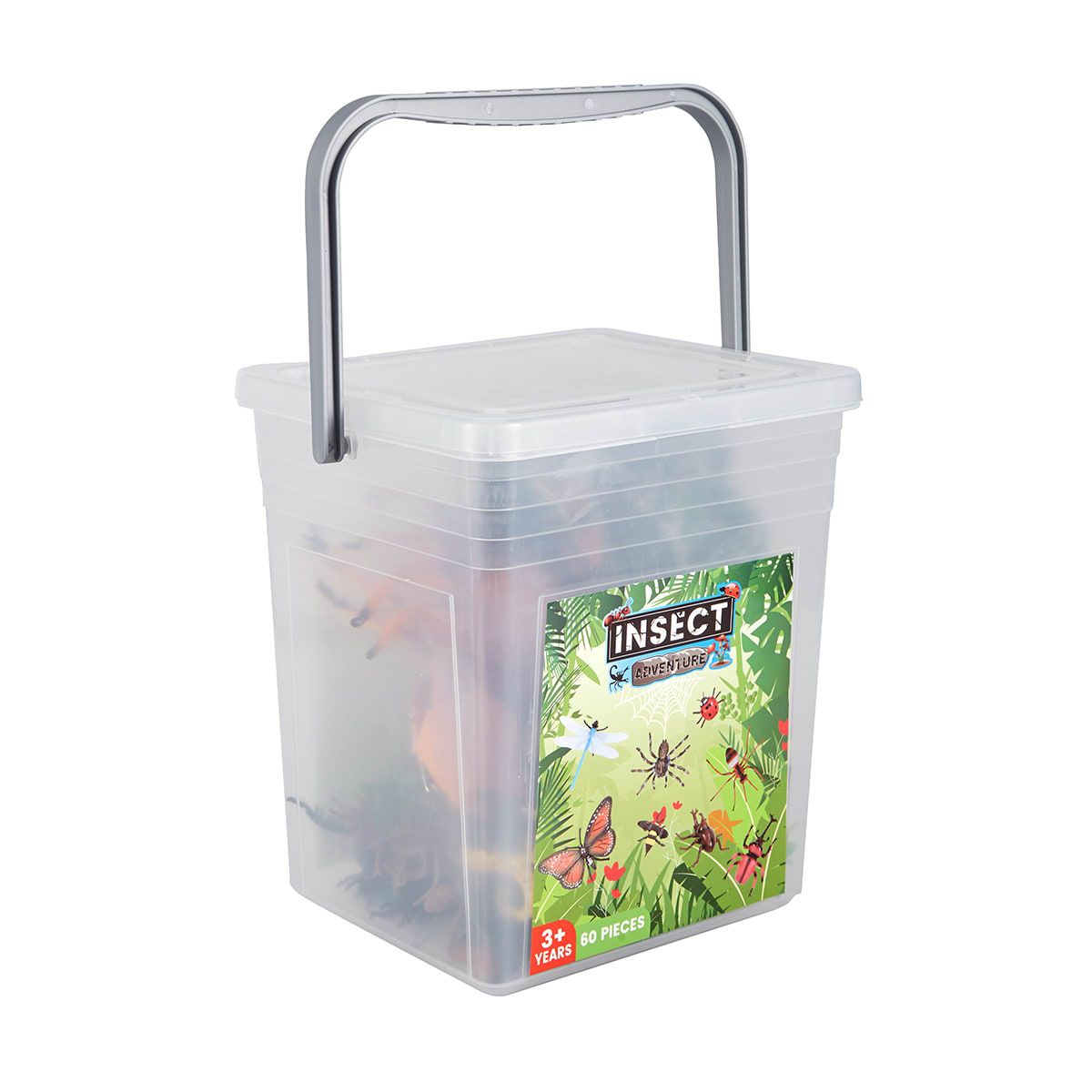 60 Piece Insect Adventure Bucket Set
