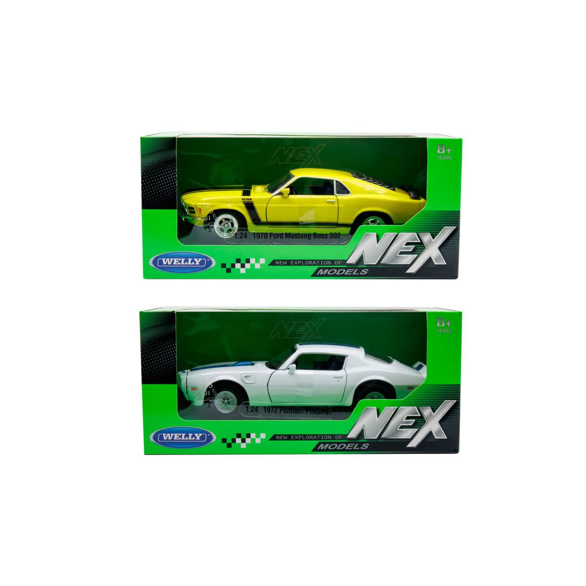 Welly NEX Model Die Cast Metal Muscle Car - Assorted