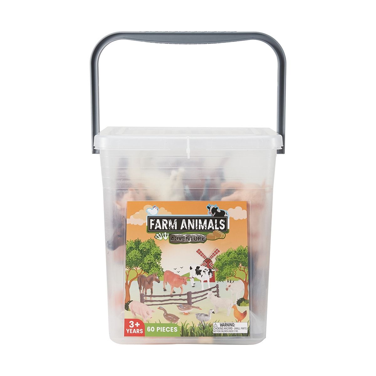 60 Piece Farm Animals Adventure Set
