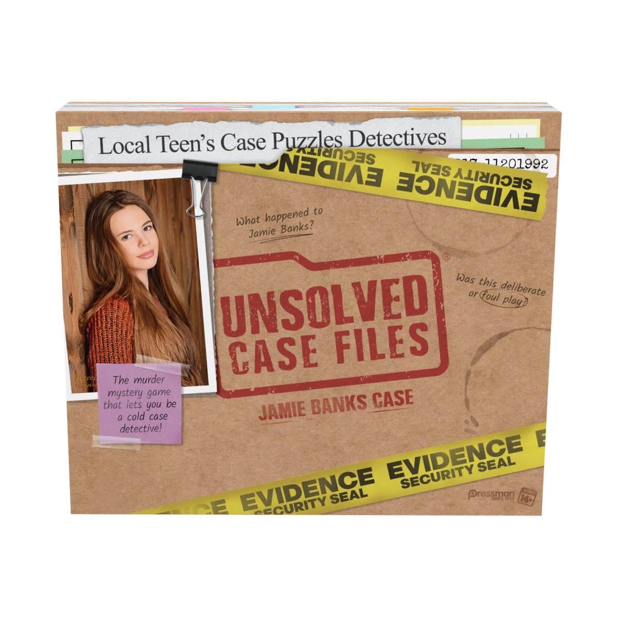 Unsolved Case Files: Jamie Banks Case Board Game - Assorted