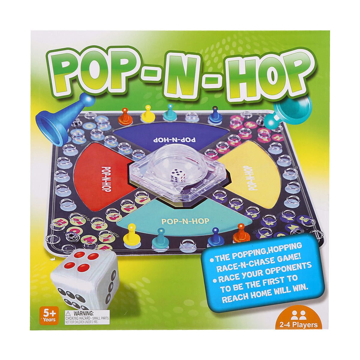 Pop-N-Hop Board Game
