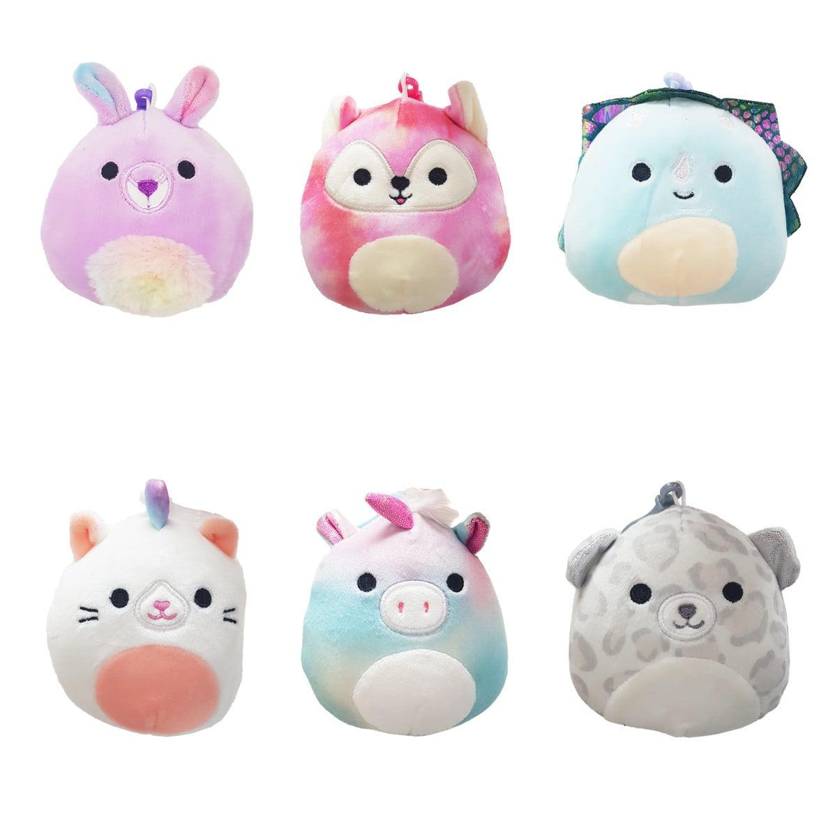 Squishmallows 3.5in. Clip-On Plush Toy - Assorted