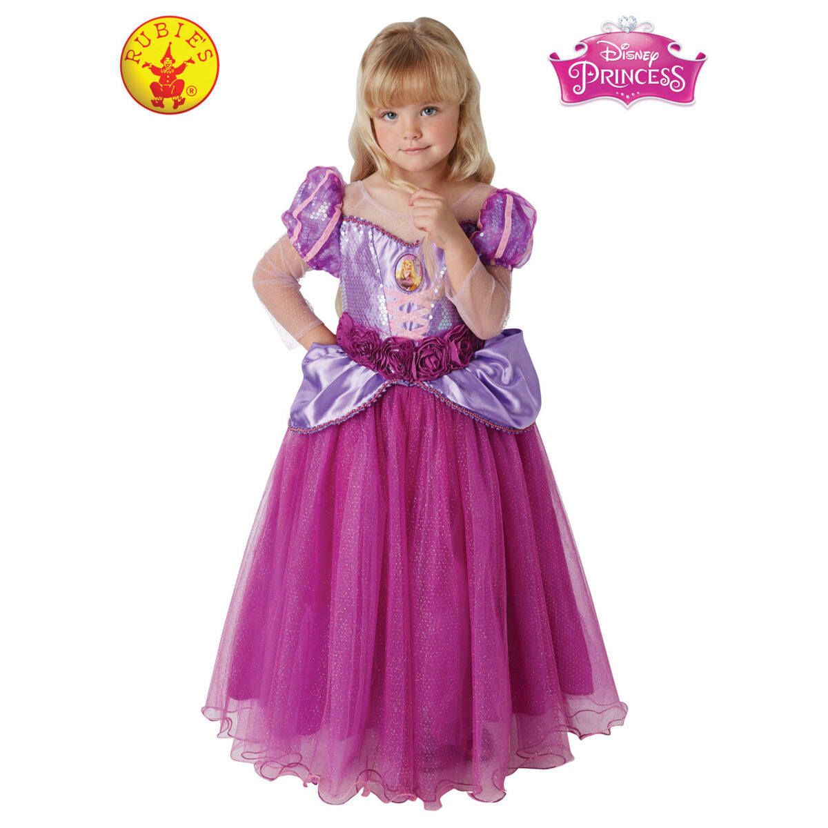 Disney Princess Rapunzel Premium Costume - Ages 4-6
