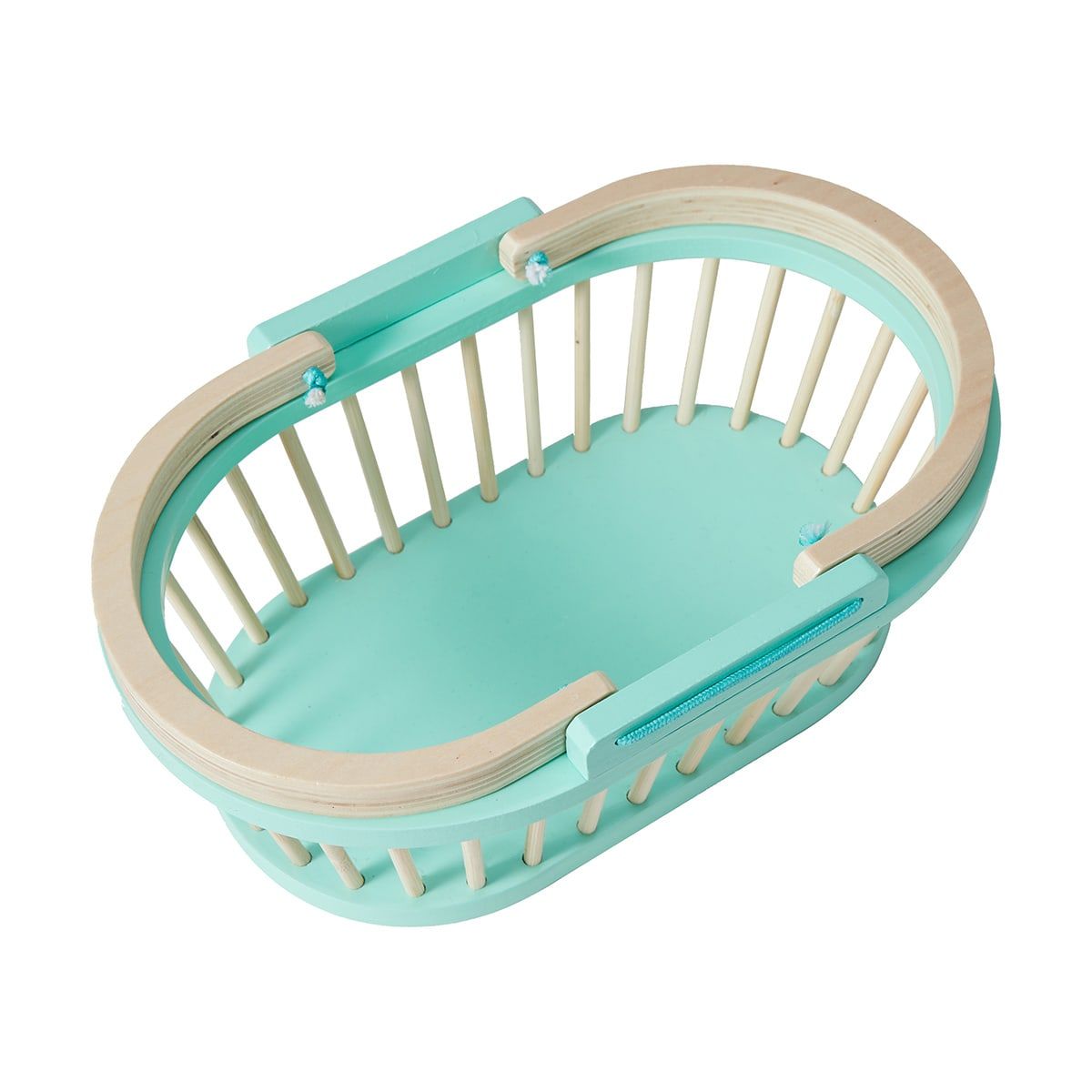 Wooden Shopping Basket
