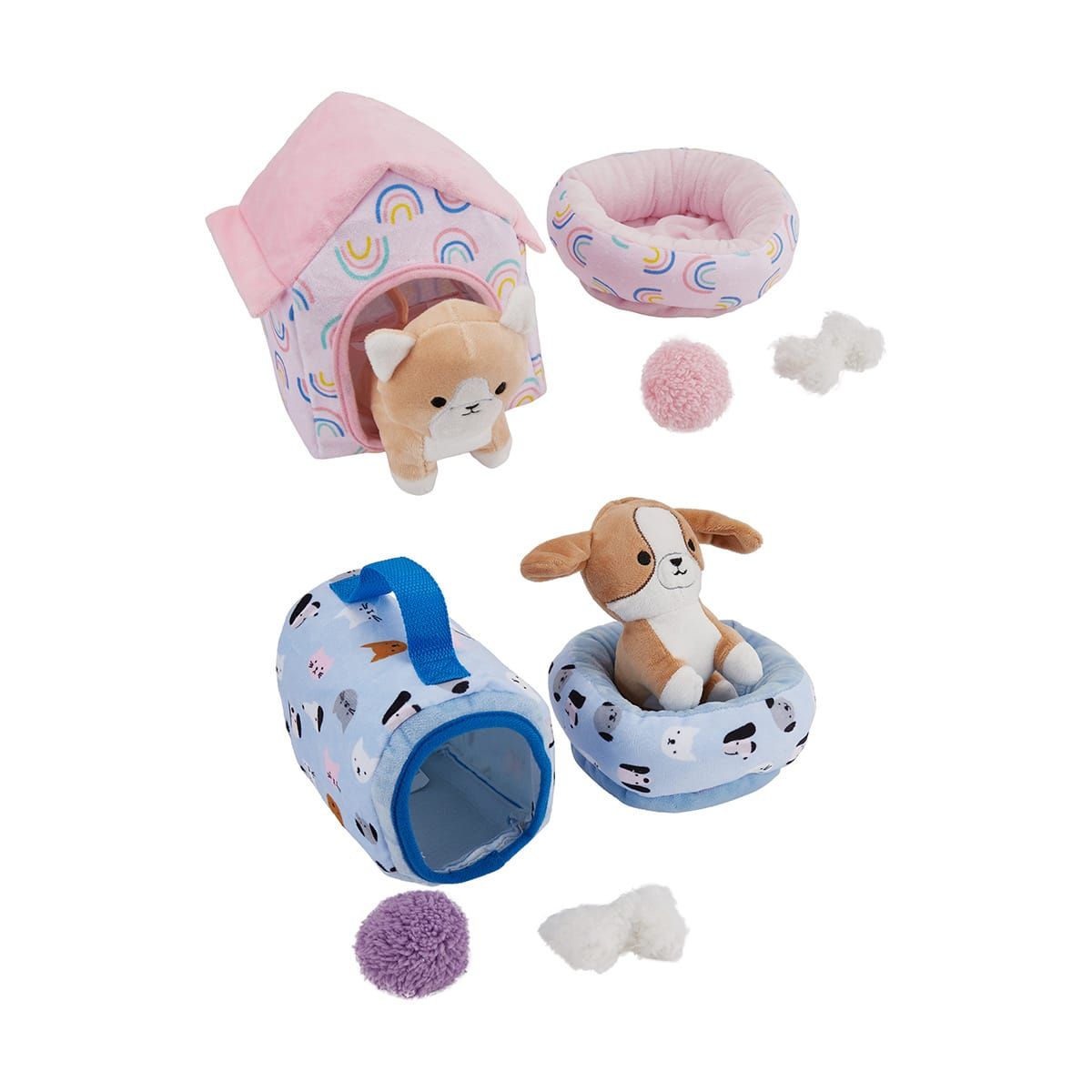 5 Piece Puppy Playset - Assorted