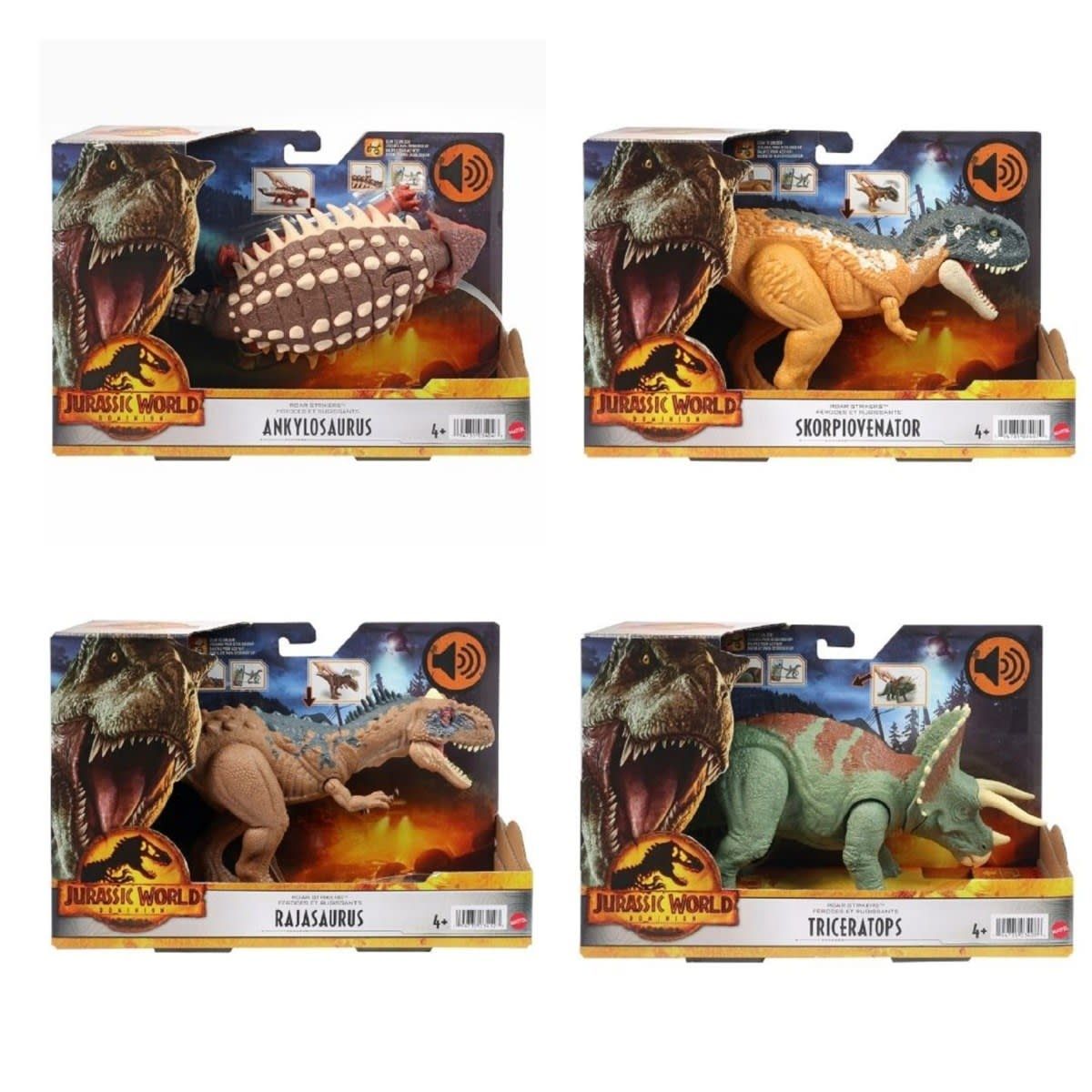 Jurassic World: Dominion Roar Strikers - Assorted