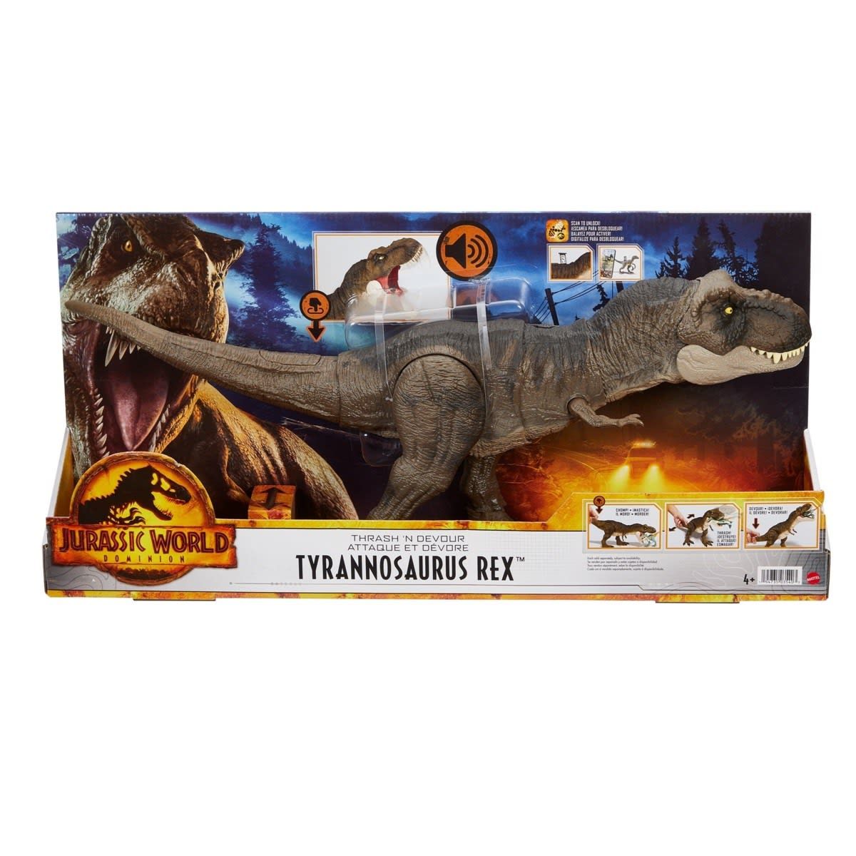 Jurassic World: Dominion Thrash 'N Devour Tyrannosaurus Rex Figure