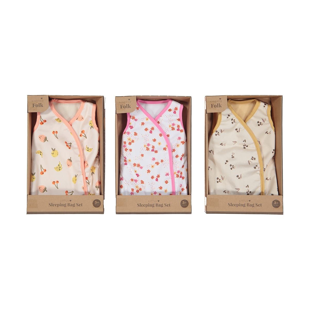 Kindred Folk Little Sleeping Bag Set - Assorted