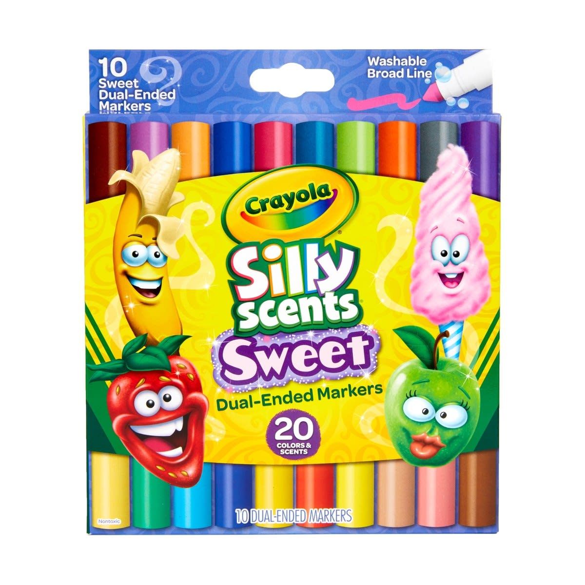 Crayola Silly Scents Sweet Dual-Ended Markers