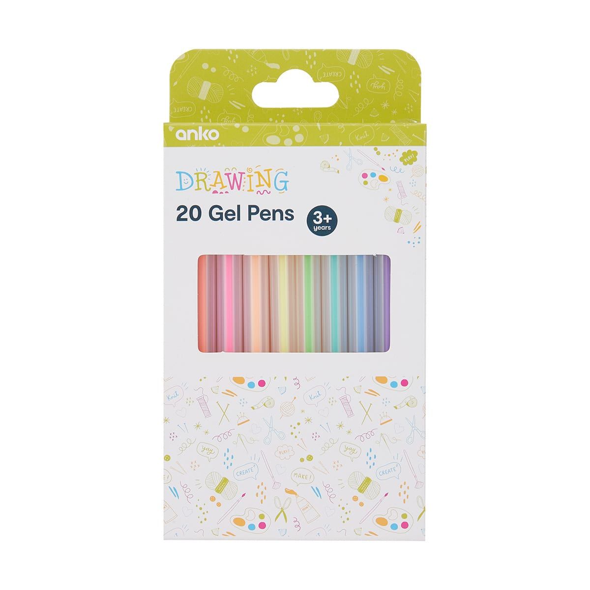 20 Pack Gel Pens
