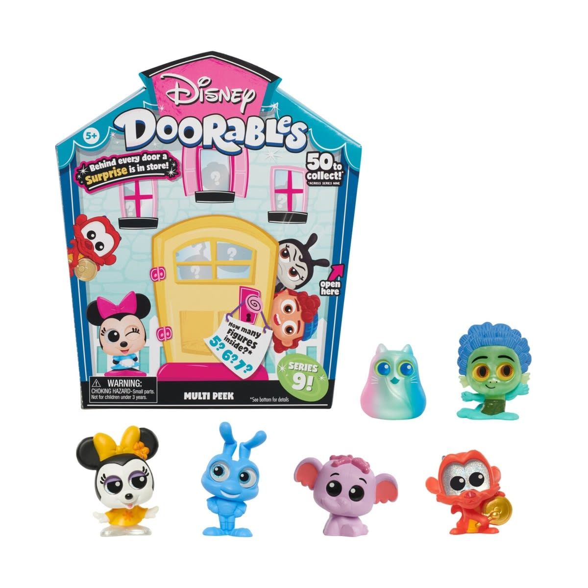 Disney Doorables Multi Peek Series 9 Collectible Figures - Assorted