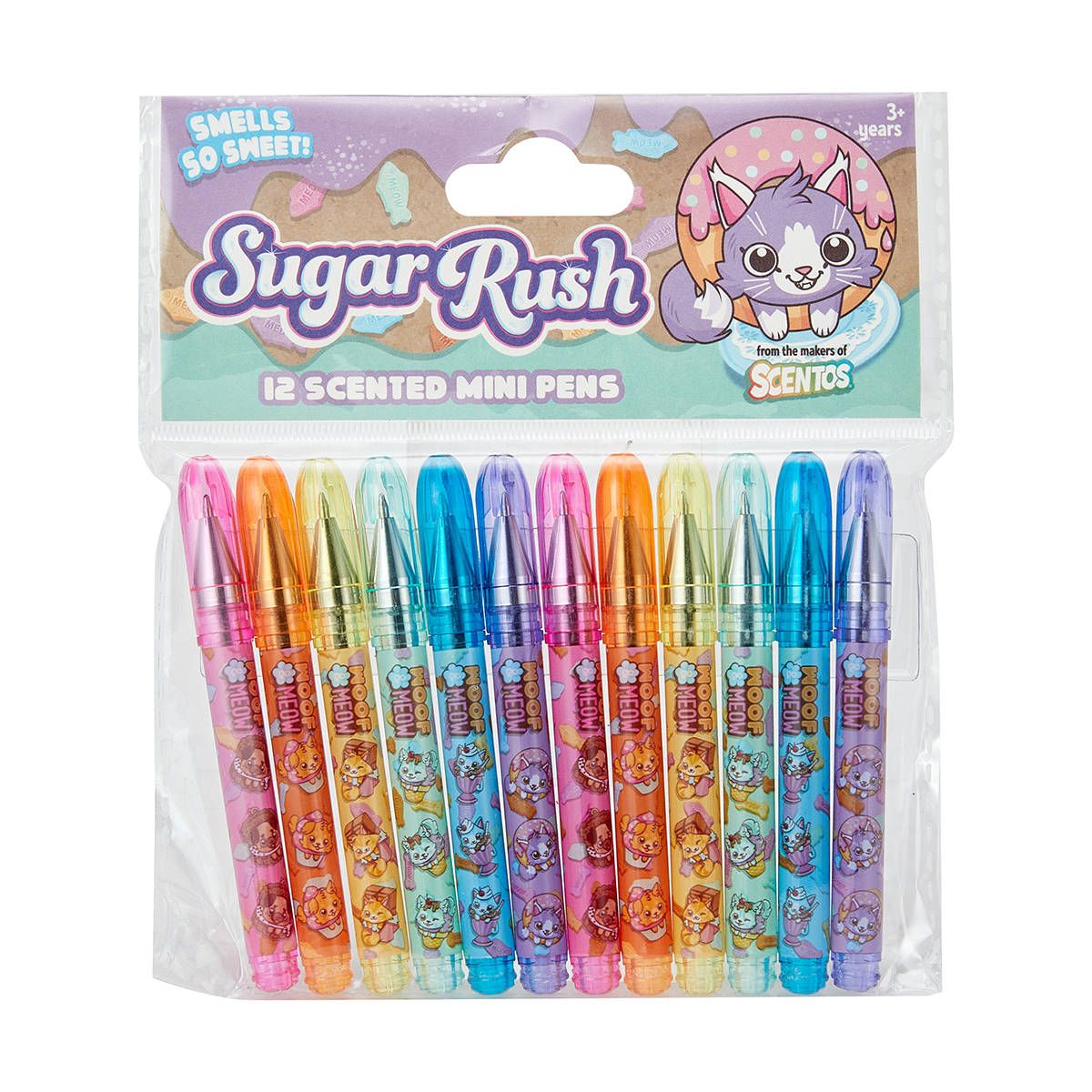 12 Pack Sugar Rush Scented Mini Pens