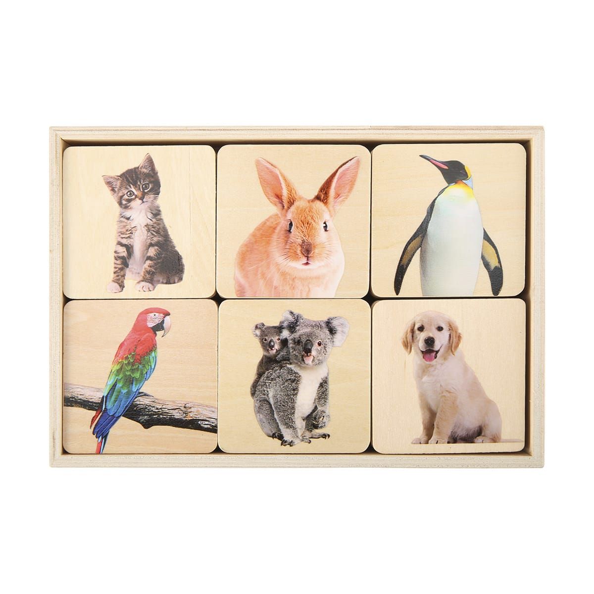 Wooden Memory Match