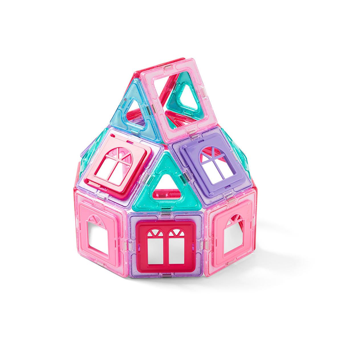 38 Piece Magnetic Tiles House Set