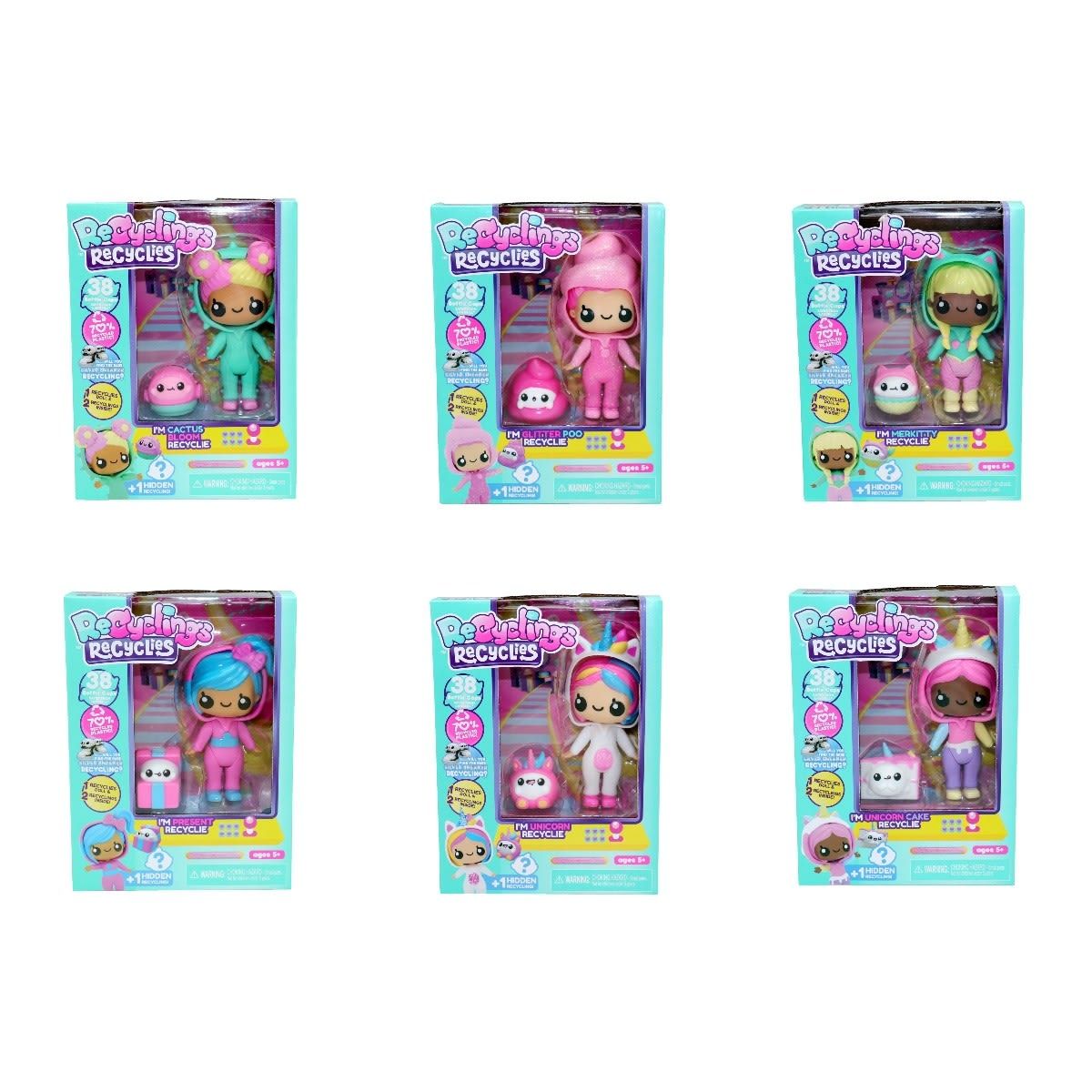 Recyclings Recyclies Doll Set - Assorted