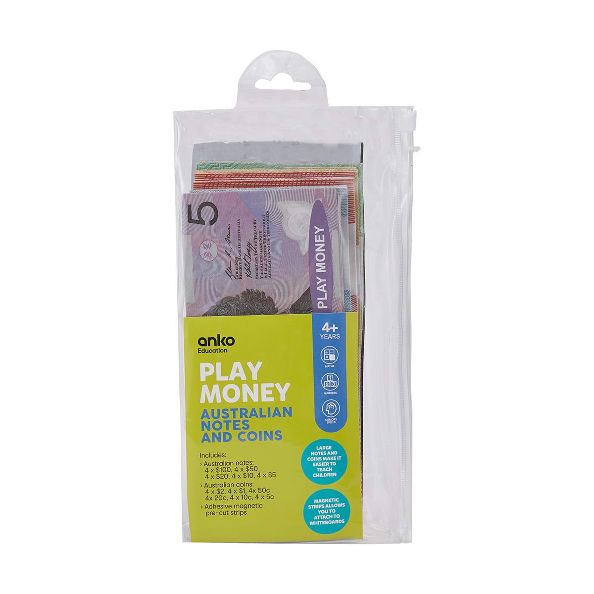 Play Money Australian Notes and Coin