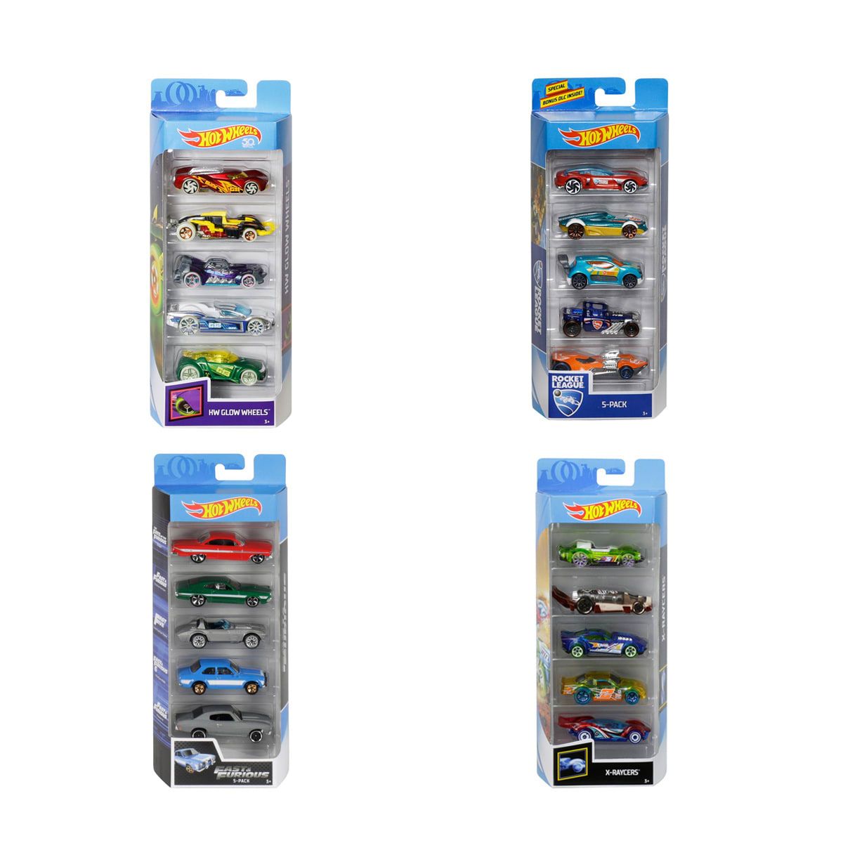 Hot Wheels 5-pack Gift Set - Assorted