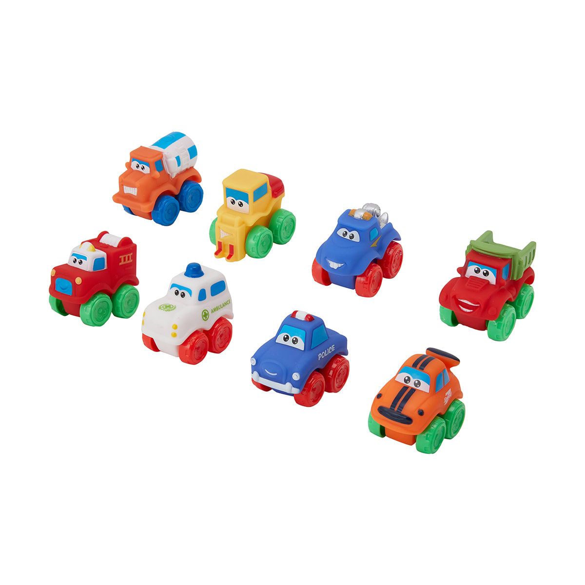 4 Piece Mini Vehicles - Assorted