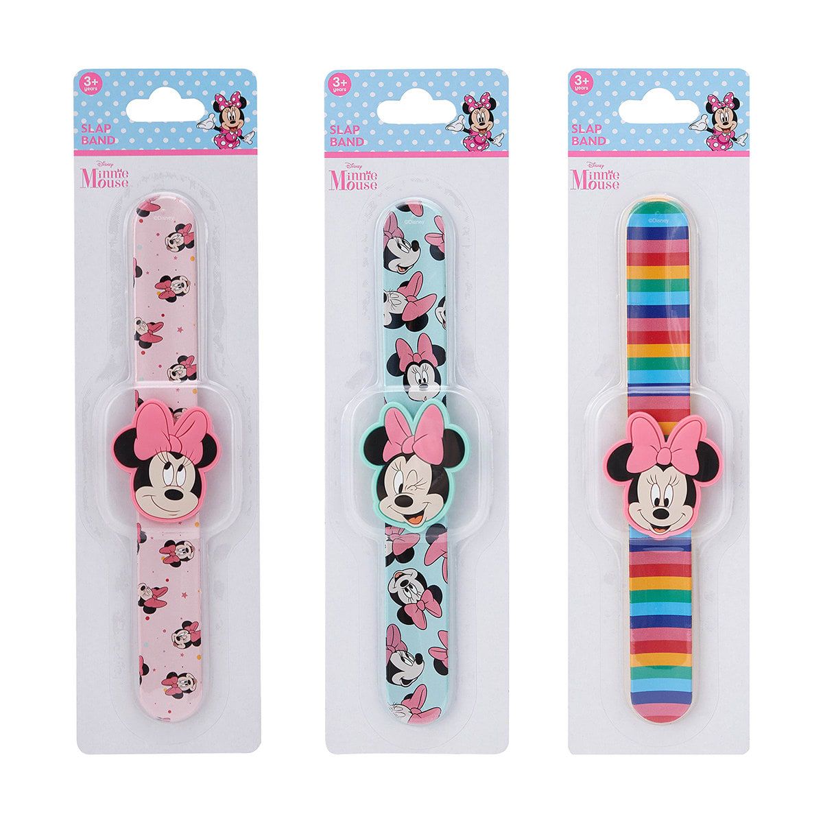 Disney Minnie Mouse Slap Band - Assorted