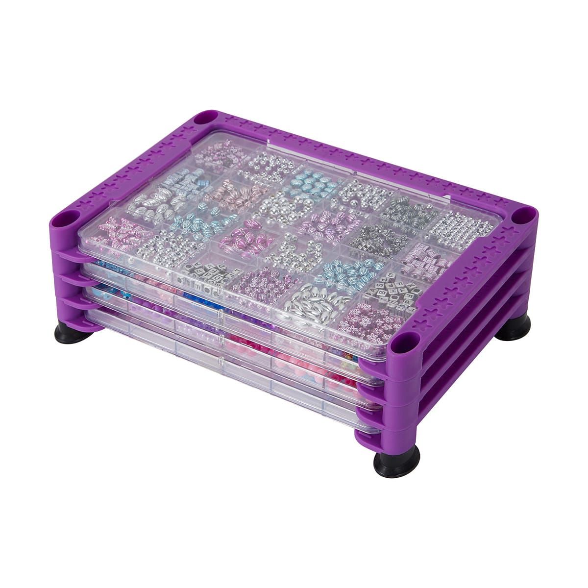 4 Tray Bead Set