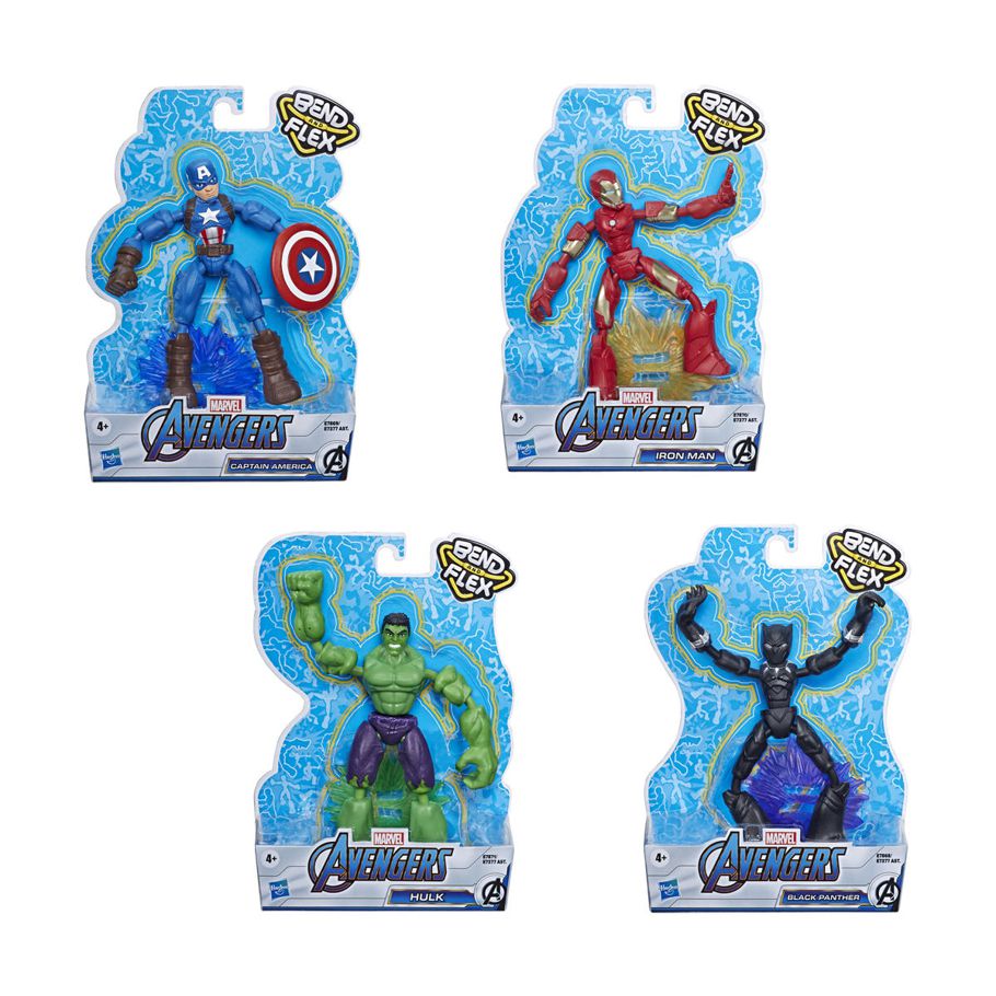Marvel Avengers Bend & Flex Figure - Assorted