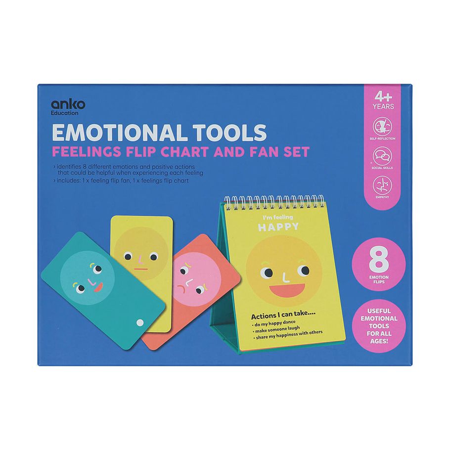 Emotional Tools: Feelings Flip Chart & Fan Set