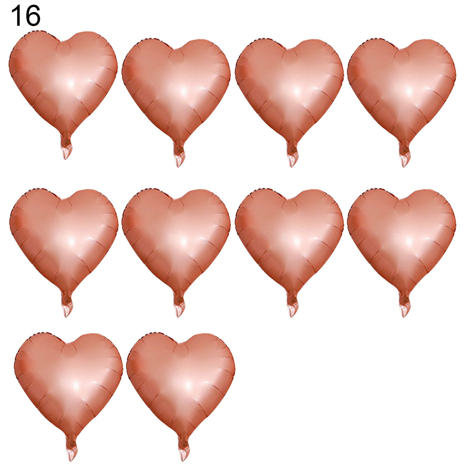 Party Balloon Ornamental Heart/Five-pointed Star Shape Balloon Set