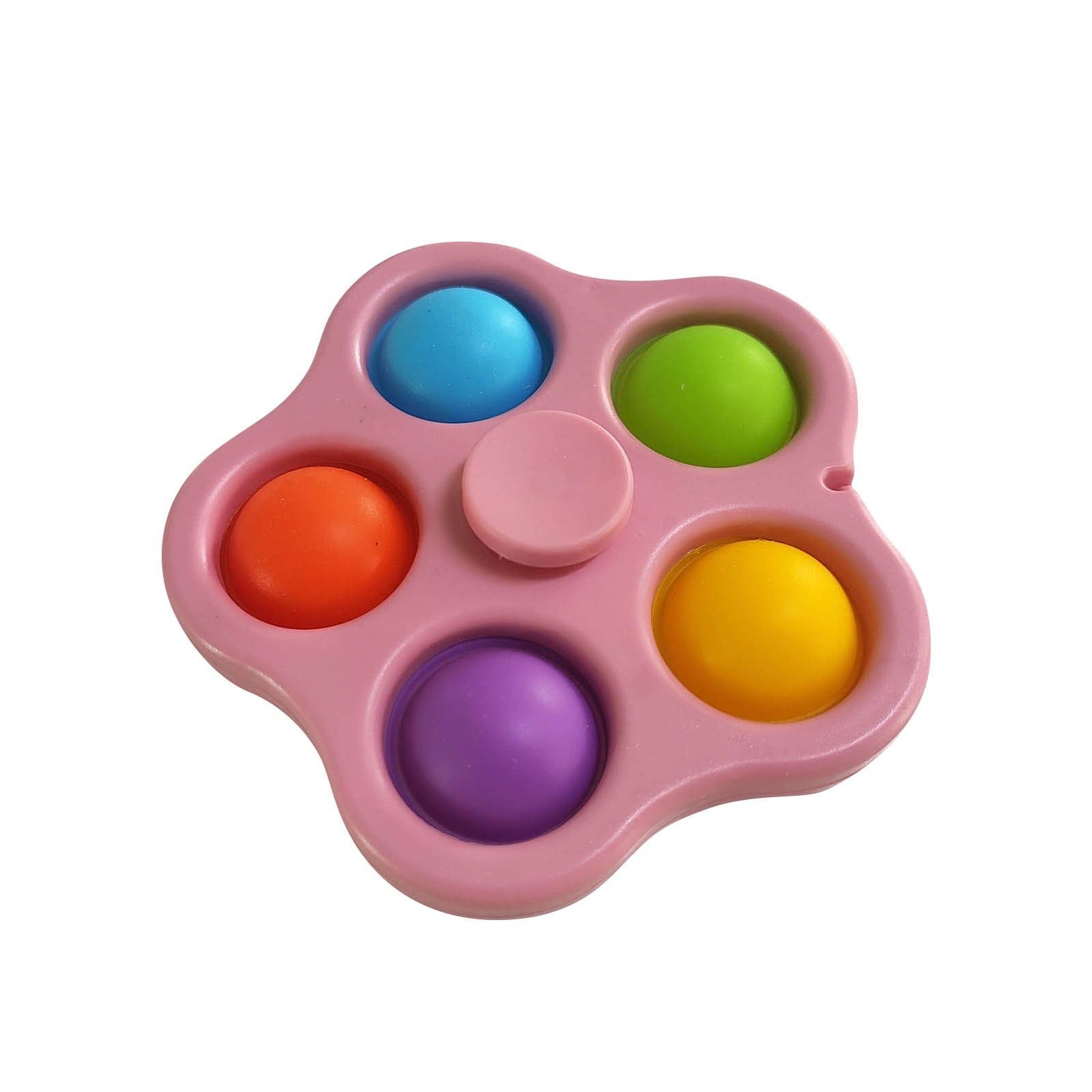 Stretchy Strings Mini Pop It For Kids Children Adult Keychain Push Bubble Fidget Toys Adult Stress Relief Toy Antistress Popit