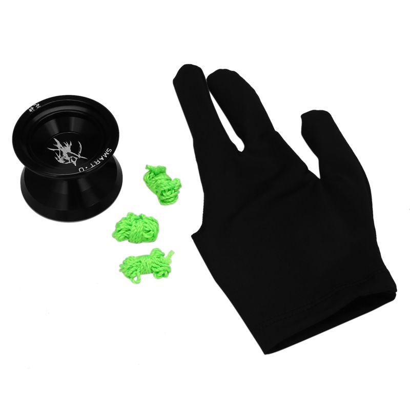 BRADOO-BEBOOYOYO Metal Yoyo Professional Yoyo Set Yo Yo + Glove + 3 Rope S2 Yo-Yo Classic Toys Diabolo Gift For Children