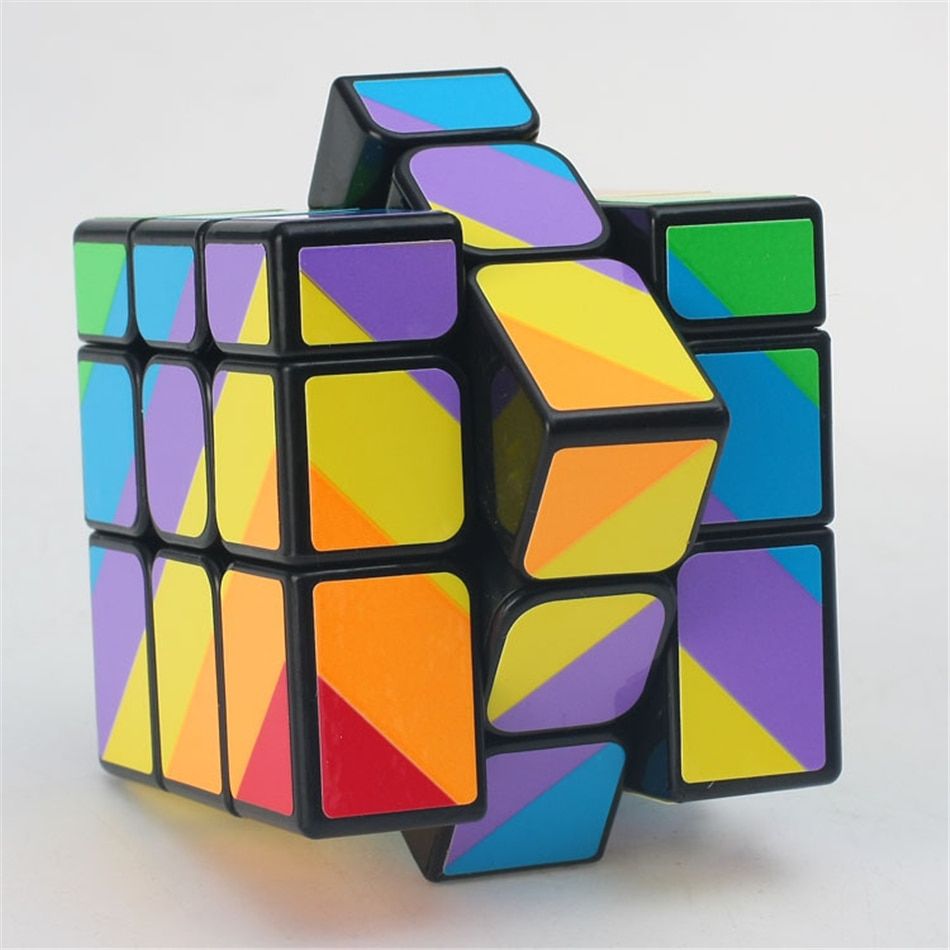 Yongjun yj YJ8313 3x3x3 Unequal Magic Cube Puzzle Toys for Challenge Toys For Children Kids cubo magico - Colorful