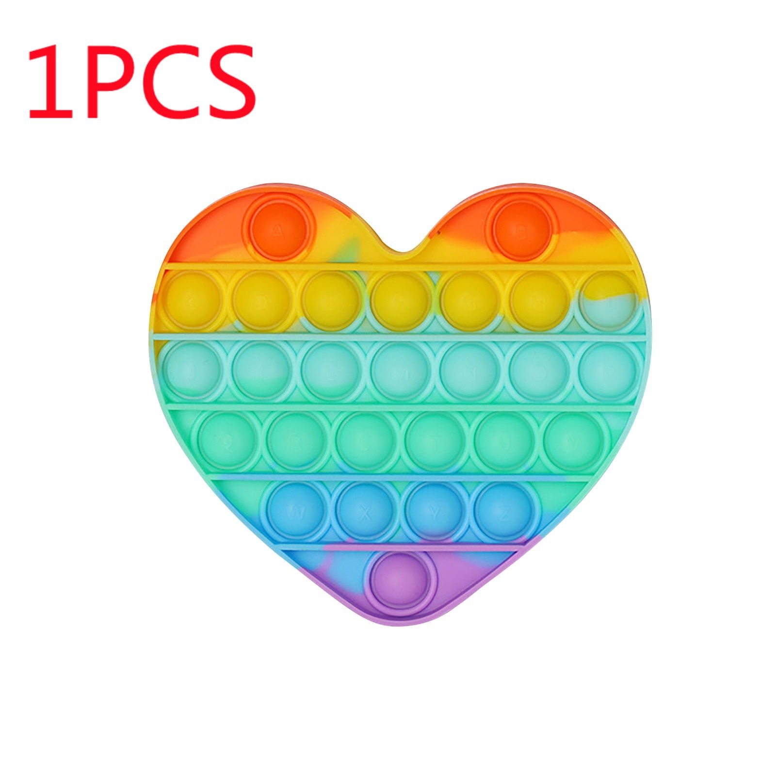 10pc Pop It Popit Gift Fidget Toys Stress Relief For Kids Children  Funny Pop Fidget Toys Push It Bubble Stress Relief
