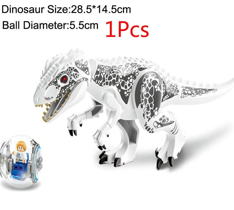 79151 77001 Jurassic World 2 Dinosaur Building Blocks Tyrannosaurus Dinosaur Action Figures Bricks Toys Gift Compatible Brands
