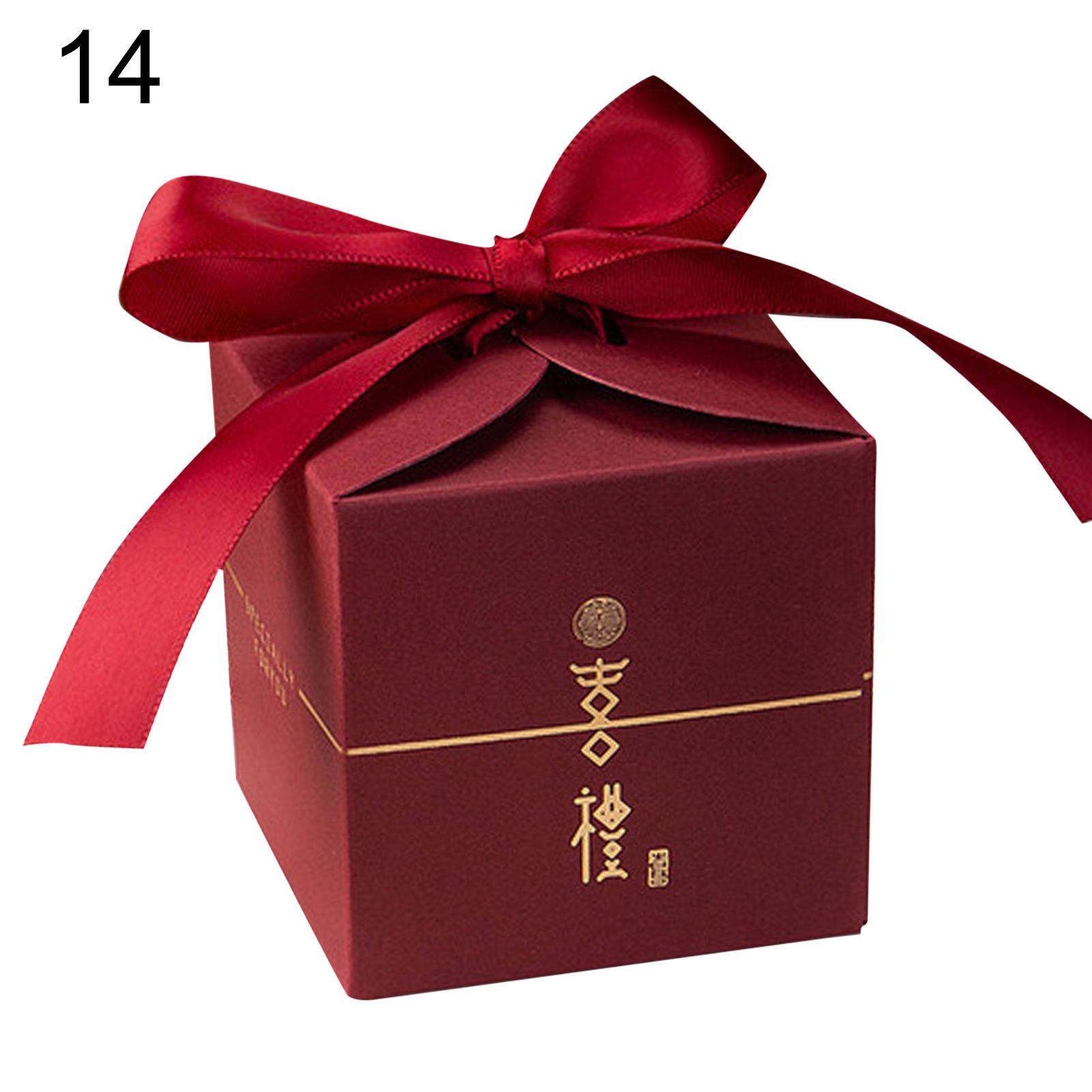 Gift Wrapping Box Eye-catching Rounded Edge Gift Pkag Box