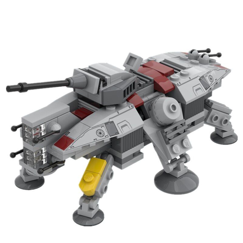 legoins lepins Star Wars MOC AT-TE small mini warship Star Destroyer spaceship assembly toy decoration boy's birthday present