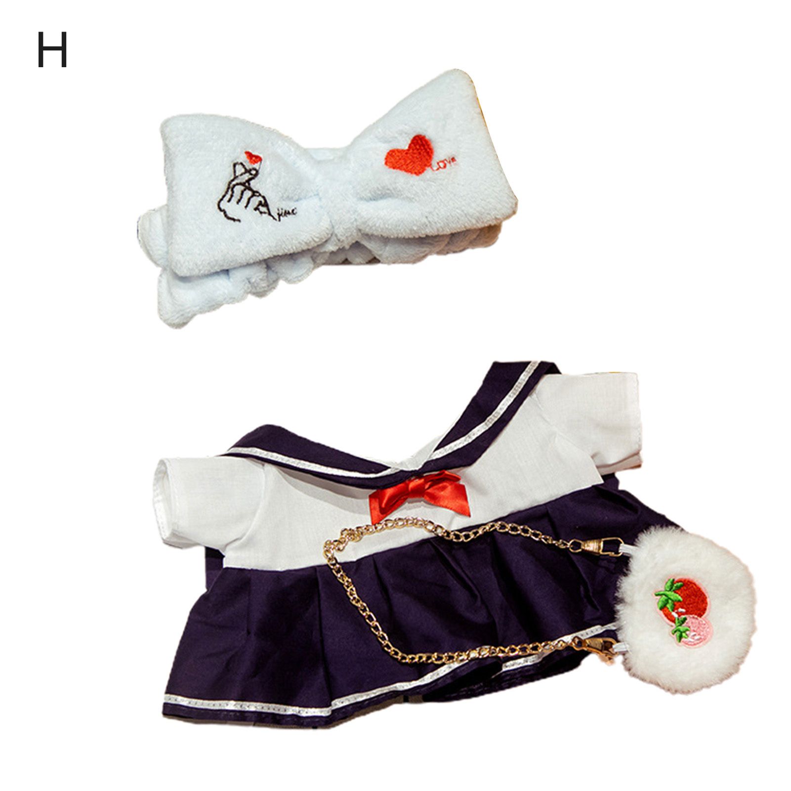 Doll Cloth Comfortable DIY Multiple Styles Duck Cartoon Stuffed Accessories Suit for Kids