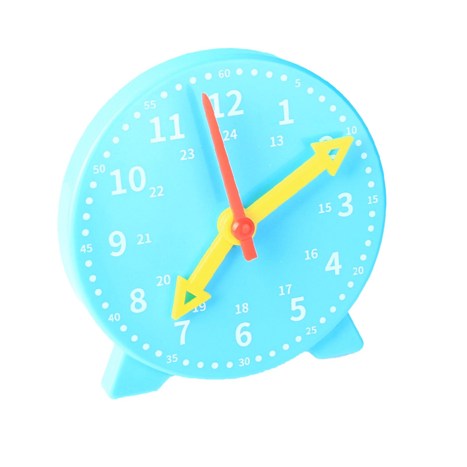 Clock Toys Hand-eye Coordination Concentration Teaching Aids Three-needle Early Preschool Teaching Aids Clock Toy for Homeschool