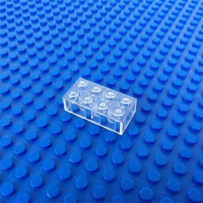 10pcs/lot Transparent Building Block bricks 2pcs/lot Luminous block Compatible with KNOWN B Educational Toy Gift for Children